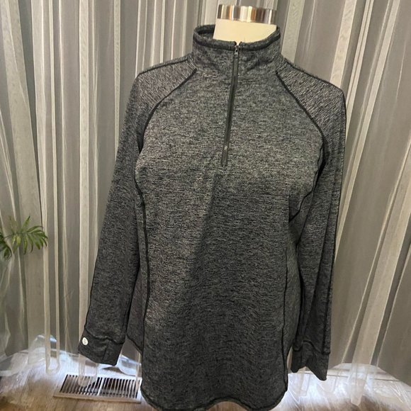Torrid Super Soft Performance Jersey Half Zip Active Pullover Size 4 - Picture 5 of 8